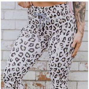 Celestial Bodiez Wild AF animal print jogger tight